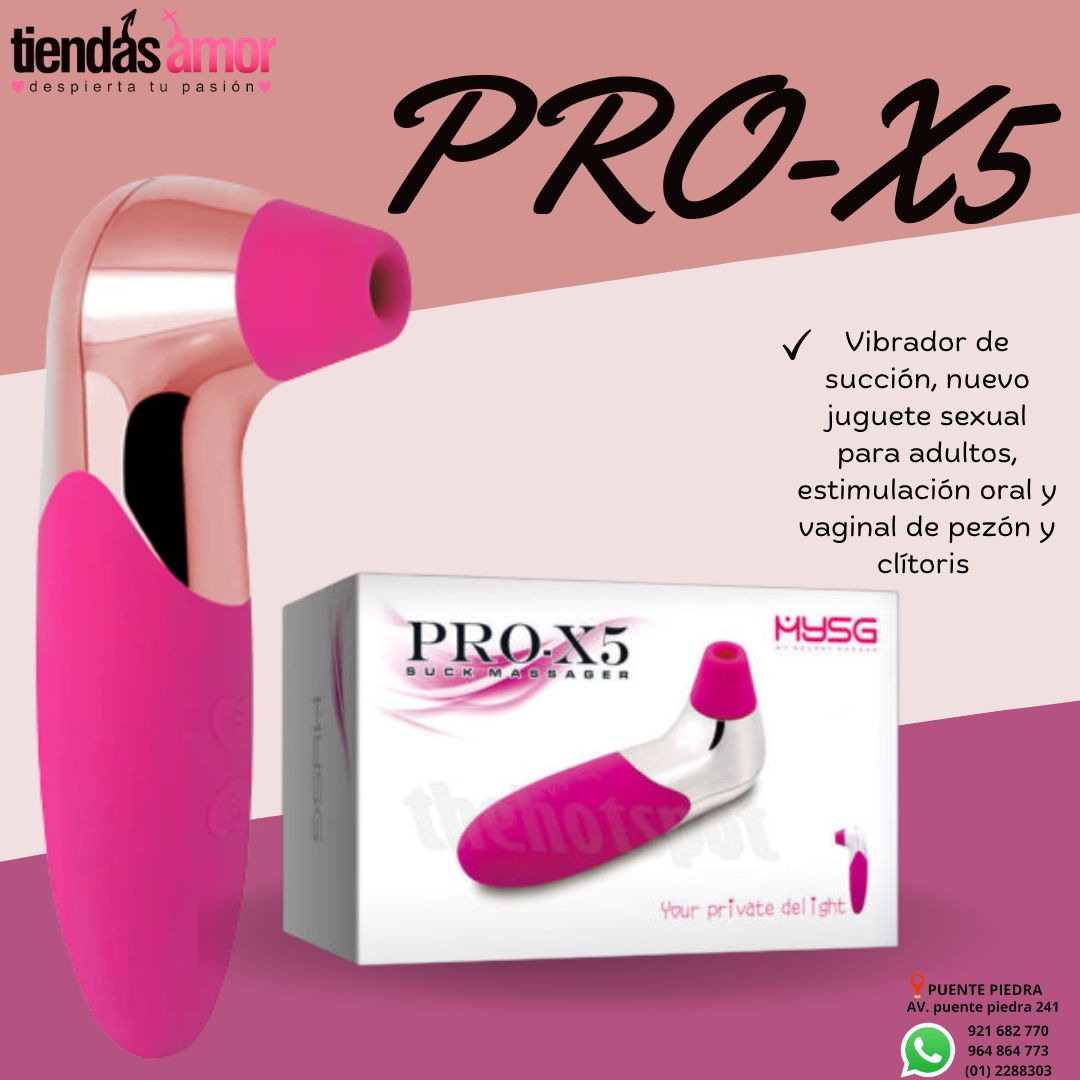 PRO-X5 SUCK MASSAGER ESTIMULADOR DE CLITORIS .